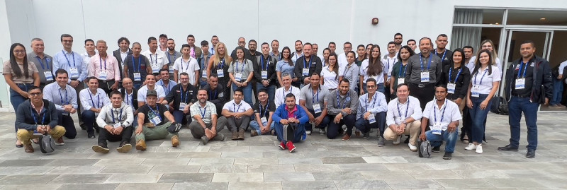 Seminar attendees in Costa Rica